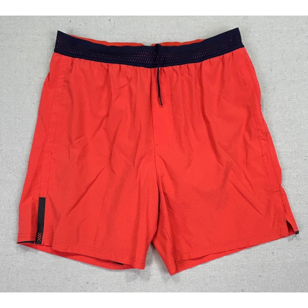 Rhone Mens M Running Jogging Training Shorts Swim Trunks Drawstring‎ Waistband